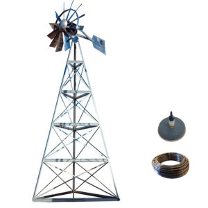 Base Windmill Pond Aerator – Starter Kit | Reliable Off-Grid Aeration