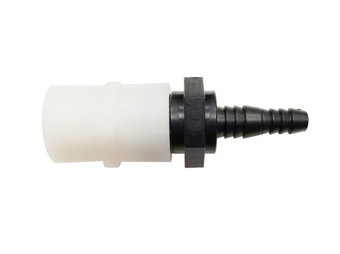An Airstone Backflow Valve on a white background.