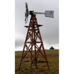 Wood Functional Windmill Kit - Galvanized Head **Wood NOT Included**