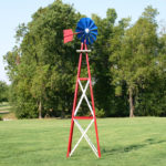 Small Backyard Windmill (Multiple Color Options)