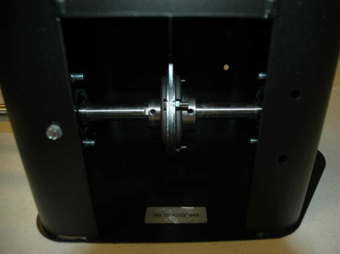 The back of a replacement OWS Windmill Compressor.
