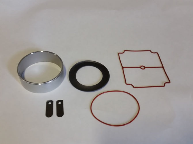 A Thomas Replacement 1/4 HP Rocking Piston Maintenance Kit.
