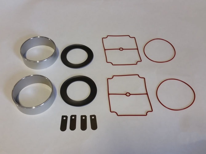 A Thomas Replacement 1/2 HP Rocking Piston Maintenance Kit.