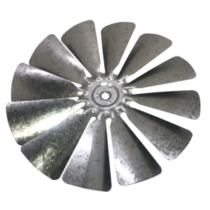 A 27" replacement windmill fan blade on a transparent background.