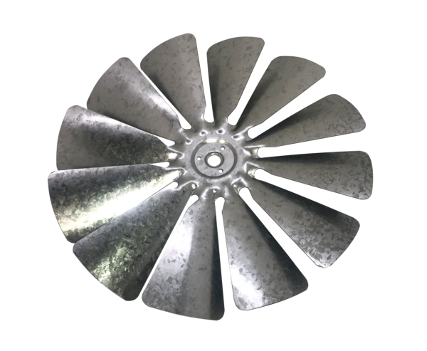 A 27" replacement windmill fan blade on a transparent background.