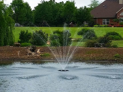 Classic Solar Pond Fountains - Outdoor Water Solutions