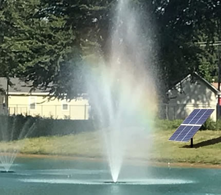 Elite Solar Pond Fountains - Outdoor Water Solutions