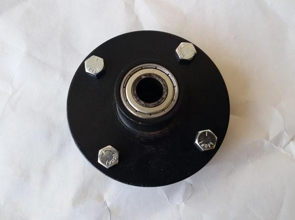 A black replacement small wood windmill bearing.