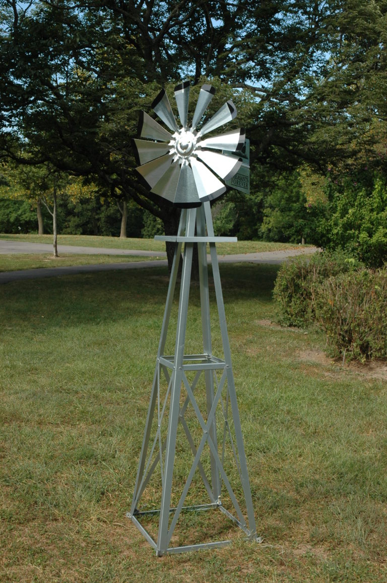 Small Backyard Windmill (Multiple Color Options) | Aeration System