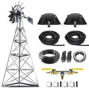 Super Premier Windmill Pond Aerator – Pro-Grade Kit | Reliable Off-Grid Aeration