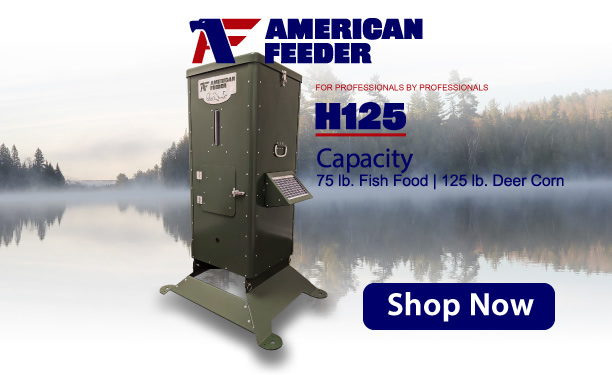 American Feeder H125 Fish Feeder | Game & Wildlife Feeders