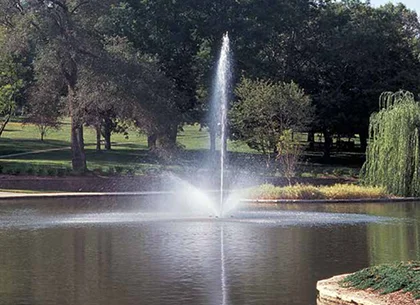 Aerating Fountains - Outdoor Water Solutions