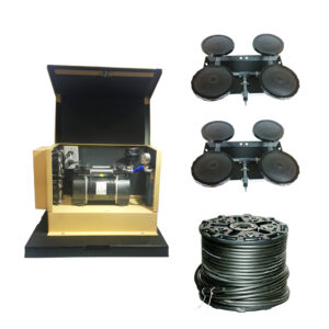 Pond Bubbler – AerMaster Pro | 5.4 CFM Aerates Up to 4 Acres